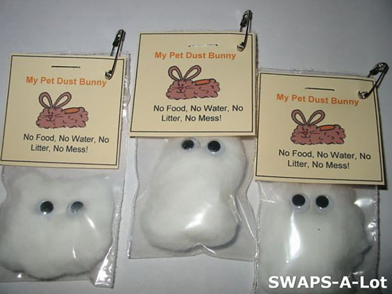 mini pet dust bunny swaps for girl scouts