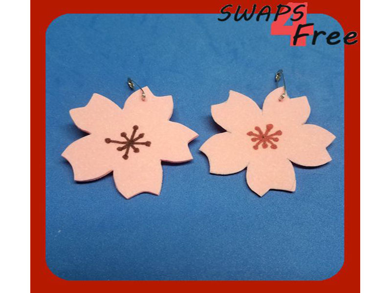 Girl Scout Cherry Blossom Flower Spring Swaps