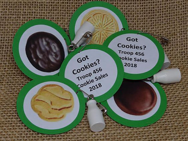 Girl Scout Cookies and Milk Swap, cookie swaps