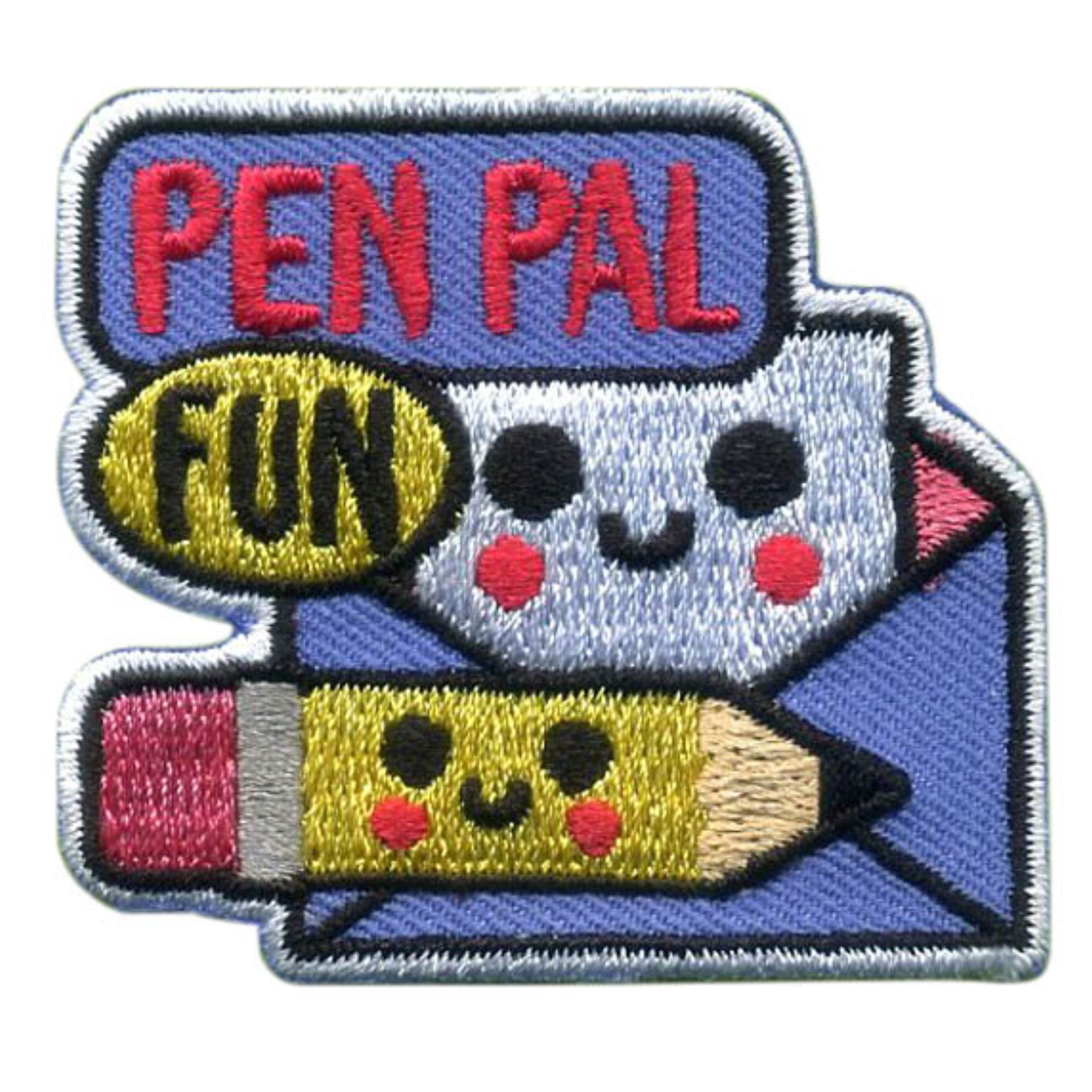 Pen Pal Girl Scout Patch